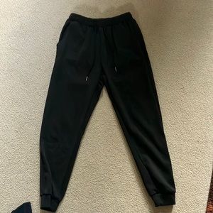 Black Joggers. Size S-M